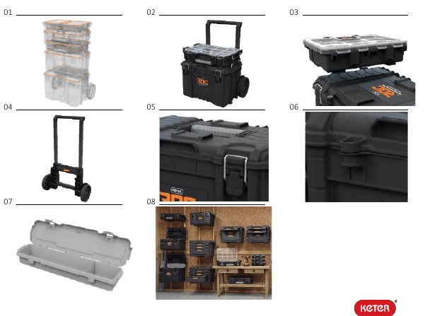 ROC Тележка Roc Pro Gear 2.0