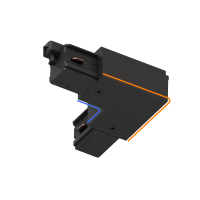 L-коннектор правый POWERLINE COMPACT черный 1шт 25.52.3