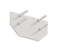 Торцевая заглушка для профиля POWERLINE INTR-SP неокр 1шт 25.21.1