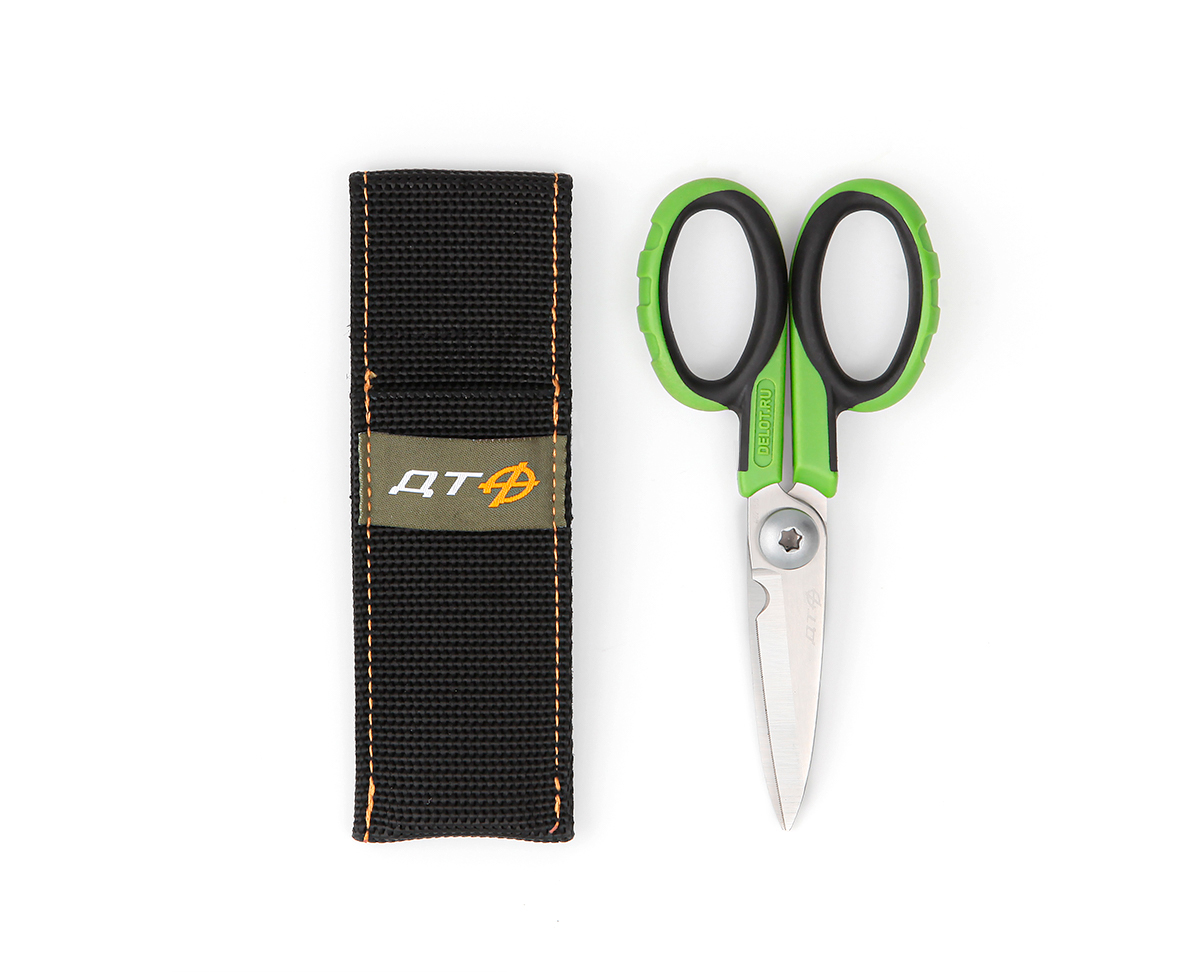 Ножницы электрика 155мм в тетроновом чехле ДелоТехники 1шт 462150