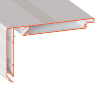 Алюминиевый профиль Flexy STANDART02 80 LED белый 2м 11313Б