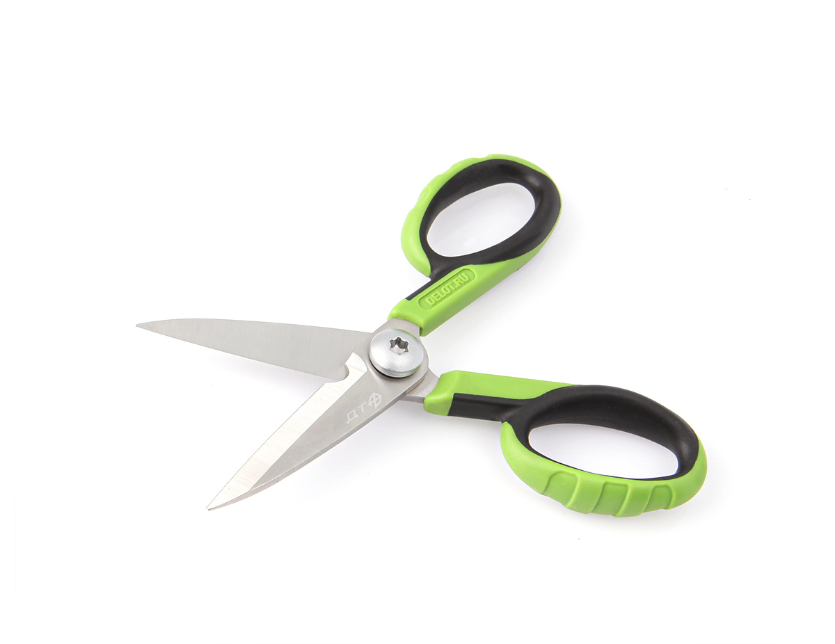 Ножницы электрика 155мм в тетроновом чехле ДелоТехники 1шт 462150