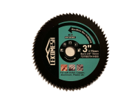 Высокоскоростной стальной пильный диск из быстрорежущей стали, 75 мм черно-бирюзовый