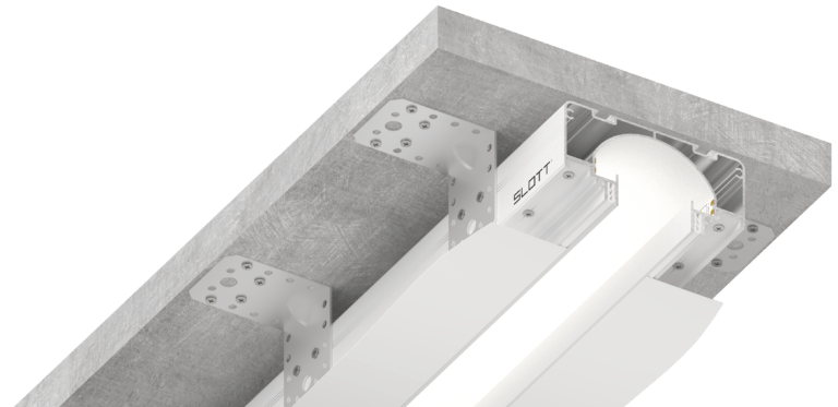 Нишевая световая линия SLOTT 35, белая