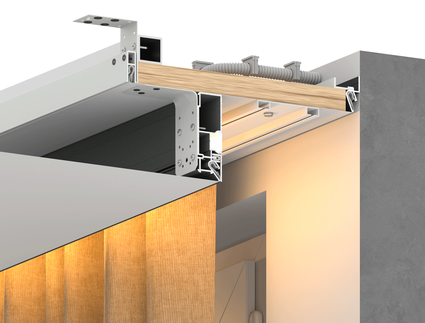 Парящий профиль FOTON 80 черный