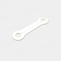 Пластина обвод трубы 32, L=210, 2,5 мм белый PROFI