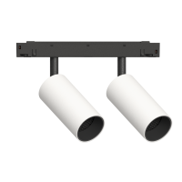 Трековый светильник GRAFFIT TWIN-SPOT LED 48В 2x6Вт 4000К CRI90 36° NO-DIM белый песок 23.101.4