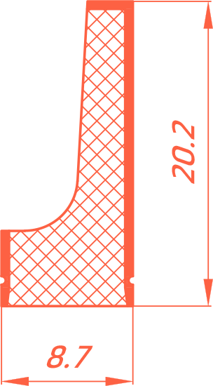 Рассеивающий экран Flexy для профилей LINE 8