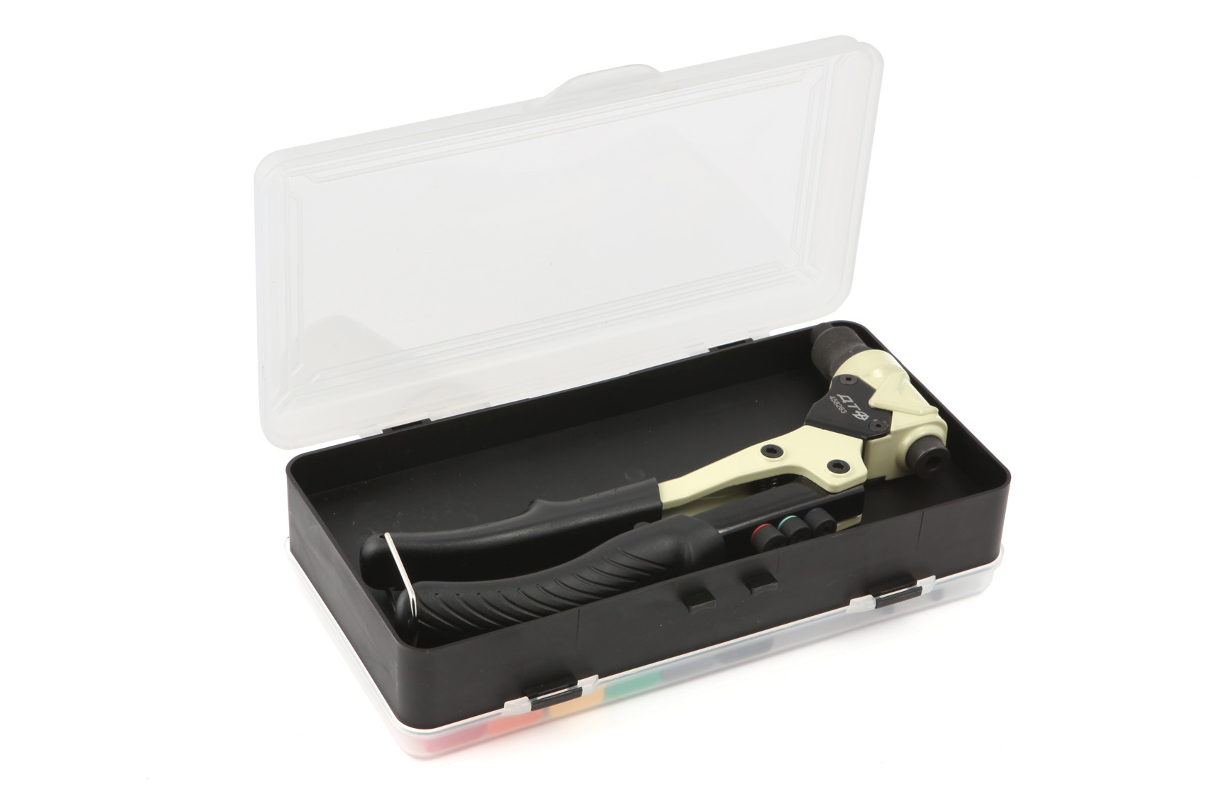 Заклёпочник универсальный поворотный для вытяжных 2.4-4.8 и резьбовых M3-M6 заклёпок 458263