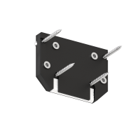 Торцевая заглушка SLOTT Canyon черная 1шт 57.4.2