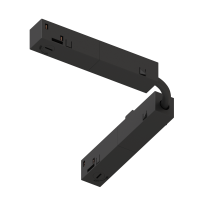 Гибкий коннектор GRAFFIT R-FIX черный 1шт 23.53.1