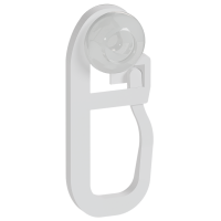 Крючок Flexy ПВХ (100шт) БЕЛЫЙ НАНО