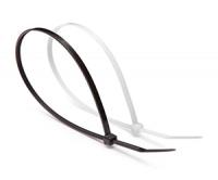 Хомут нейлоновый черный 3х100 100шт. в уп.