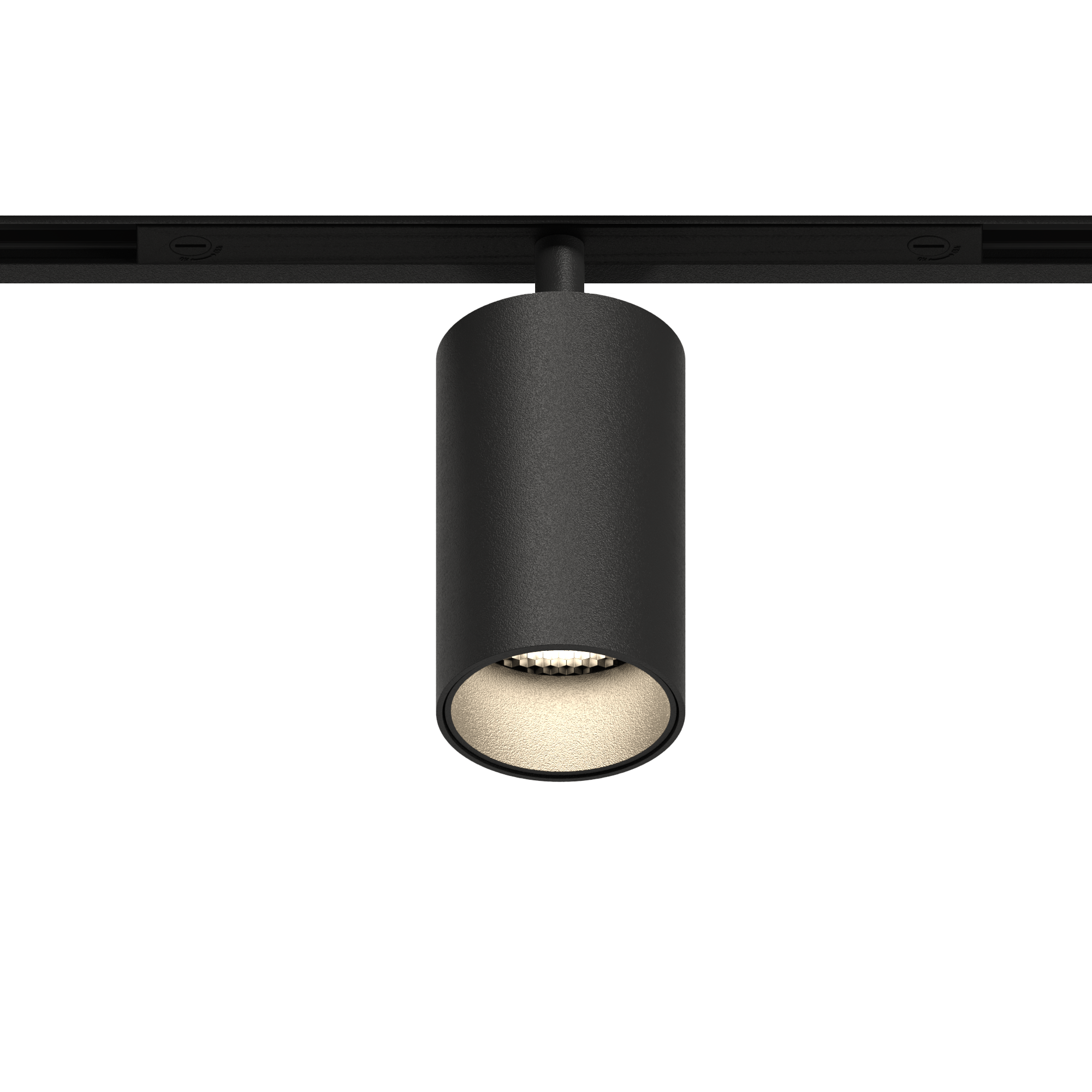 Трековый светильник GRAFFIT SPOT LED 48В 10Вт 4000К CRI90 36° NO-DIM угольно-черный 23.102.2