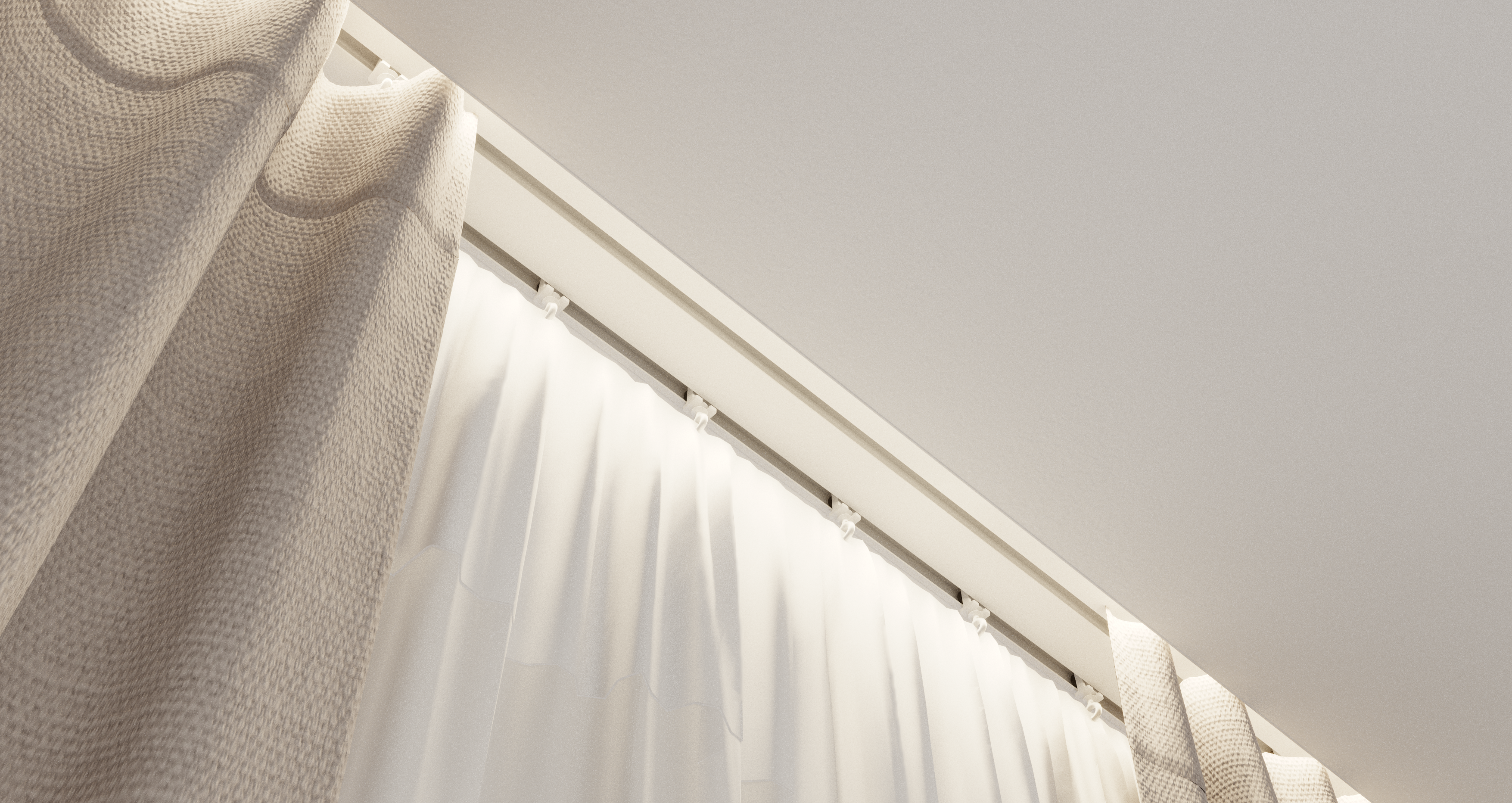 Карниз Slott-Parsek 2.0  2м, черный 61.1.2