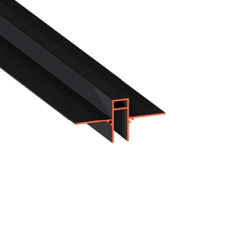 Теневой разделитель Flexy GIPS EURO 04 черный 2м ПФ-11121