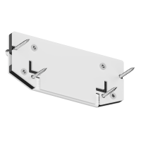 Торцевая заглушка SLOTT 50, белая