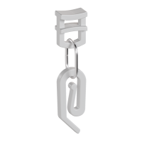 Бегунок Flexy глайдерный  белый упаковка 100шт