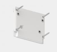 Торцевая заглушка SLOTT Intruder, белая, 3-ф, скр. фикс.