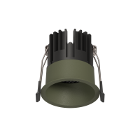 Точечный светильник POINTS DEEP M LED 220В 8Вт 3000К CRI90 15° NO-DIM пепельно-зеленый 26.100.20