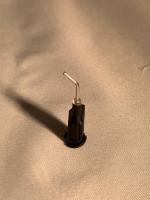 Иглы из нержавеющей стали, 13 мм, черные 10шт 