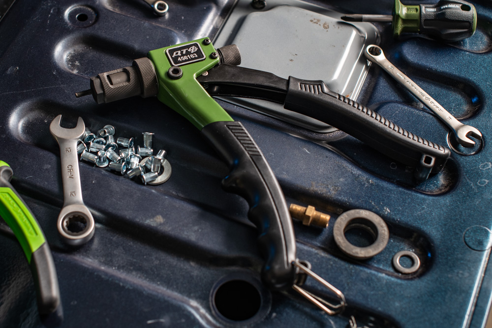 Заклёпочник для резьбовых заклёпок усиленный M3-M6 Дело Техники 1шт 456163 