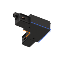 L-коннектор левый POWERLINE COMPACT черный 1шт 25.52.1