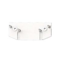 Торцевая заглушка SLIM Canyon белая 1шт 71.28.3