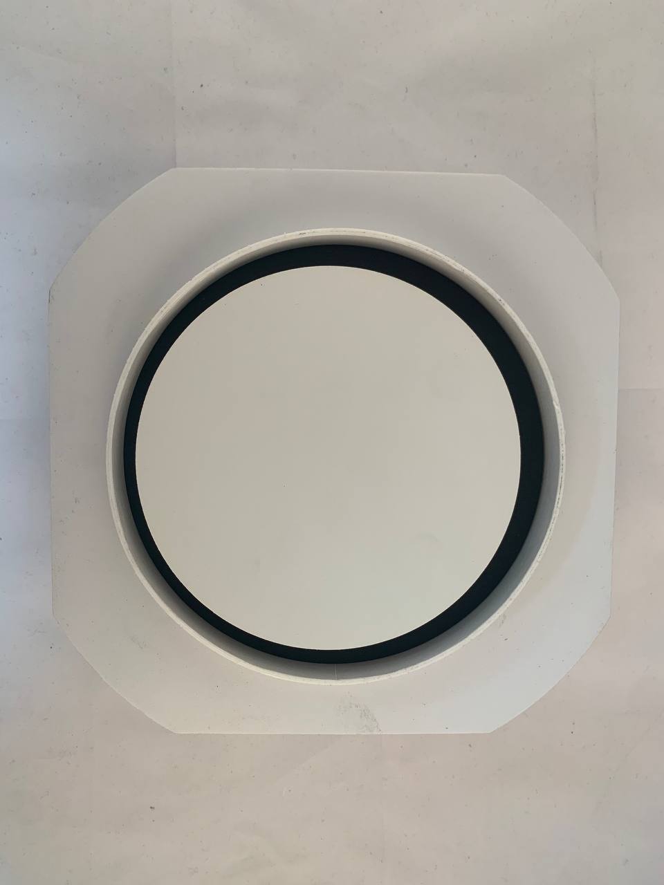 Вентиляционная магнитная решётка КОХ 100/125-150мм для ГКЛ белая 1шт ECLIPSE-1 