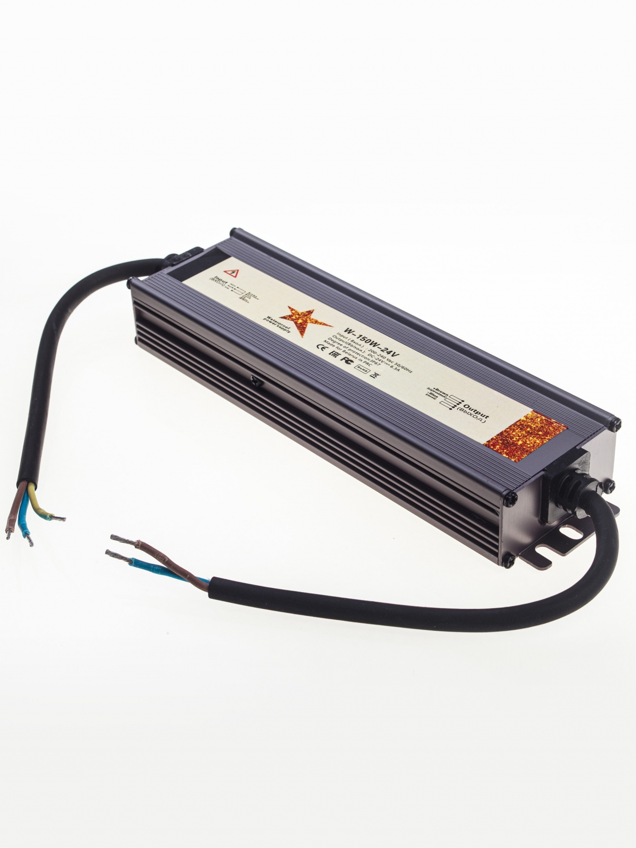 GS Star Герметичный блок питания W-150w-24v IP67