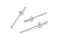 Заклёпки вытяжные алюминиевые Ø3,2×10 мм (50 шт в пакете)