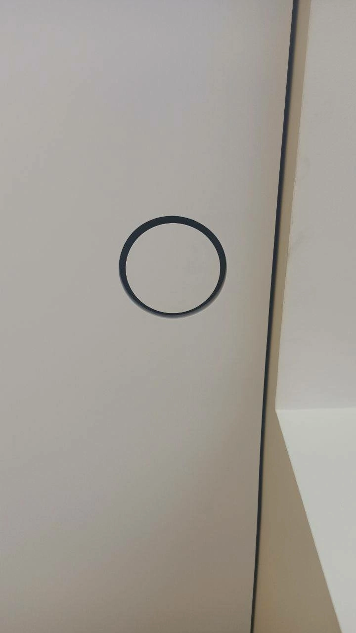 Вентиляционная магнитная решётка КОХ 100/125-150мм для ПВХ белая 1шт ECLIPSE-ПВХ 