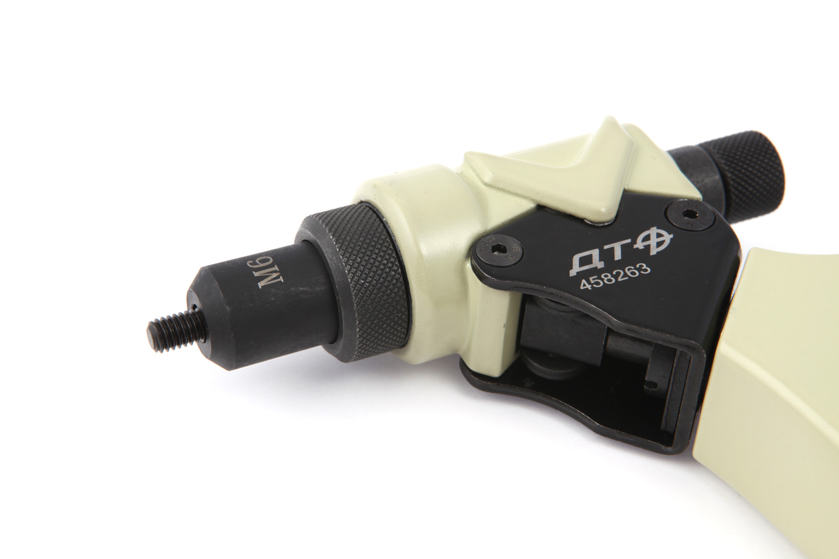 Заклёпочник универсальный поворотный для вытяжных 2.4-4.8 и резьбовых M3-M6 заклёпок 458263