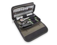 Набор головок 1/4 с инструментом в фирменной сумке 37 предметов ДелоТехники 600937