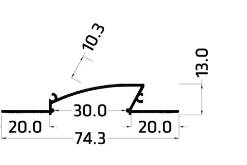Световая линия Flexy GIPS LINE 30 неокр. 2м ПФ-3135