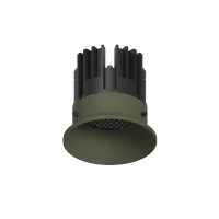 Точечный светильник POINTS GLAZ M LED 220В 8Вт 3000К CRI90 50° NO-DIM пепельно-зеленый  26.104.21