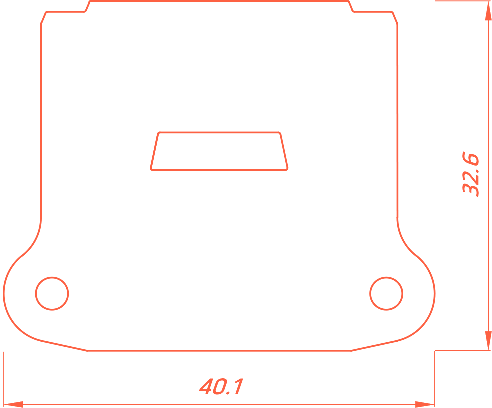 Заглушка торцевая Flexy LINE 22М черная 1шт 11343-ЗТ         