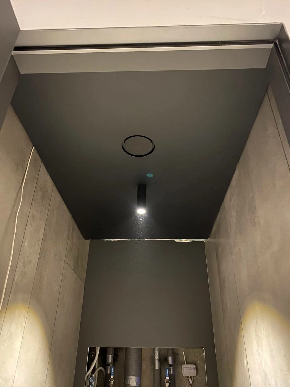 Вентиляционная магнитная решётка КОХ 100/125-150мм для ПВХ черная 1шт ECLIPSE-ПВХ