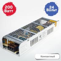 GS Star Компактный блок питания S-200w-24v IP20