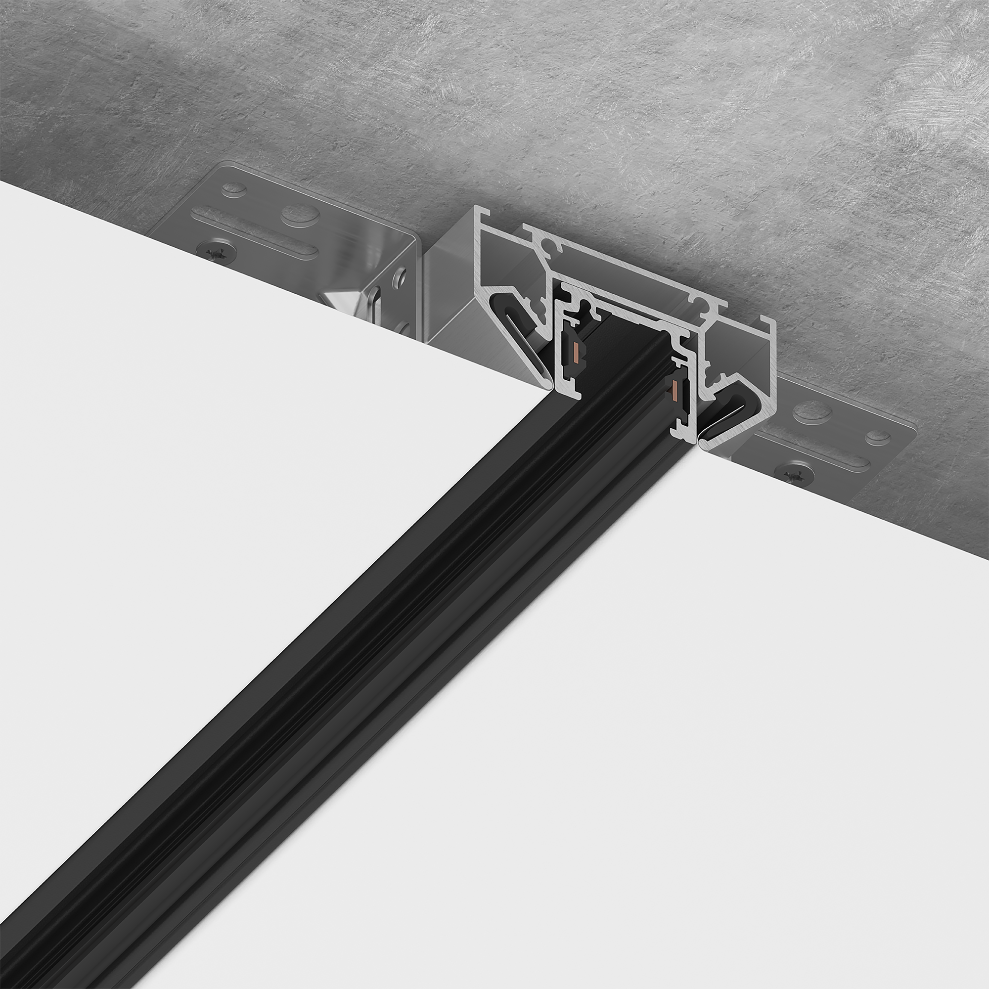 Профиль для натяжного потолка POWERLINE INTR-SP 2м неокр 25.2.1