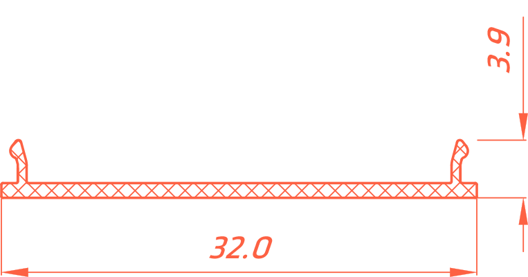 Рассеивающий экран Flexy для профилей LINE 30