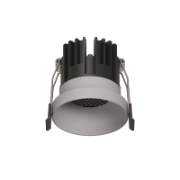 Точечный светильник POINTS COIN M LED 220В 8Вт 3000К CRI90 36° NO-DIM облачно серый  26.101.33