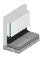 Теневой плинтус KRAAB Gipps с уголком 11,3*7мм 2м 72.2.2