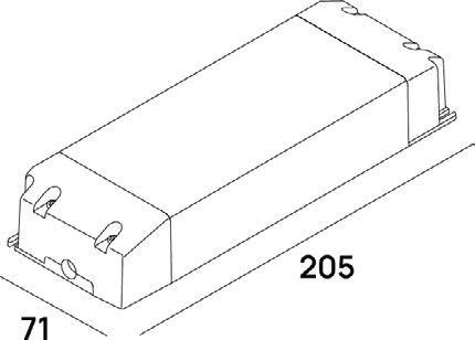 LED БЛОК ПИТАНИЯ CV 200Вт