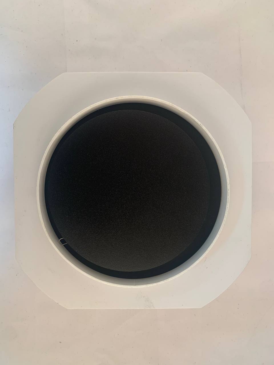 Вентиляционная магнитная решётка КОХ 100/125-150мм для ГКЛ черная 1шт ECLIPSE-2