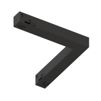 L-коннектор GRAFFIT R-FIX черный 1шт 23.52.1