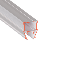 Разделительный профиль для изготовления световых линий Flexy 15 LINE 2м неокр 7140