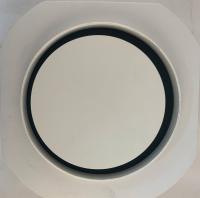 Вентиляционная магнитная решётка КОХ 100/125-150мм для ГКЛ белая 1шт ECLIPSE-1 