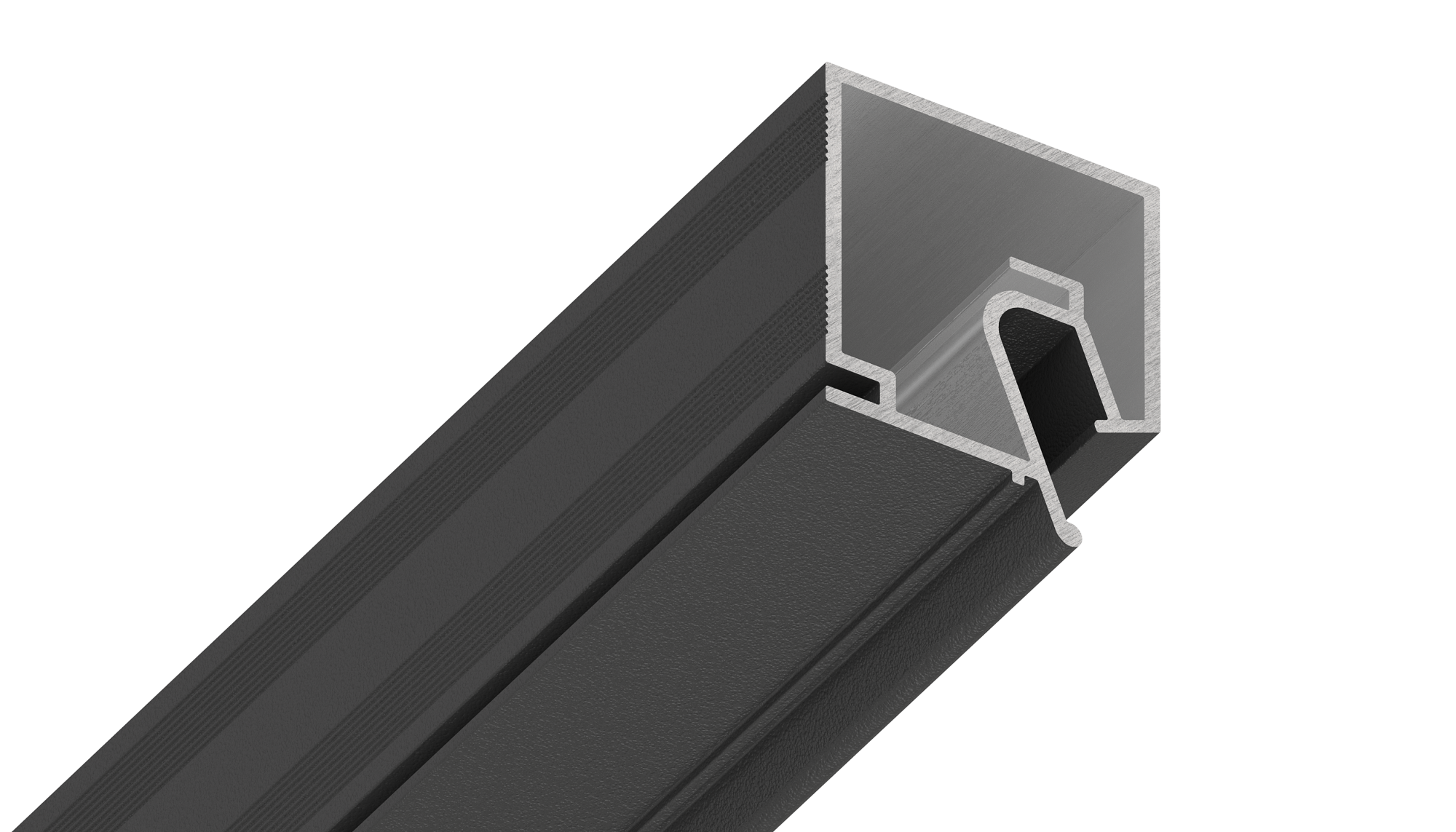 Теневой усиленный потолочный профиль EUROKRAAB BOX 2м 50.15.2