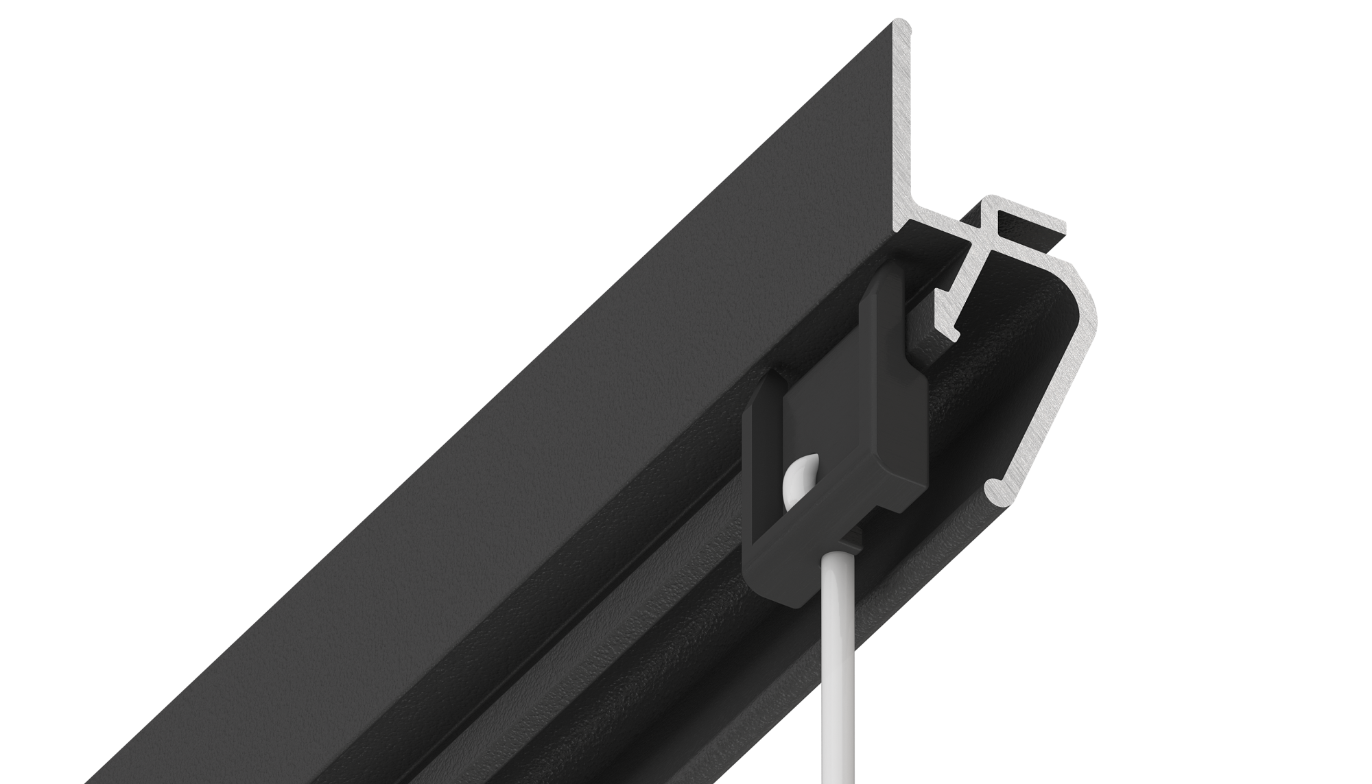 Теневой профиль с функциональным зазором EUROKRAAB X 2м 50.12.2